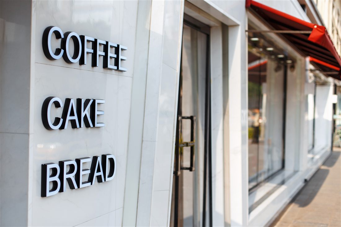 Shop signage & lettering